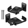 Bassadoro 2Pcs Speaker Wall Mounts Adjustable Angle Heavy Duty Bracket for 5-11 inch Speakers, 55lbs Capacity, Universal Audio Support Stand for Home Theater Studio Gaming view 1