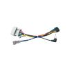 16-Pin Angled Power Wiring Harness for Honda Fit City Greiz Android Radio, Car Stereo Adapter Cable with 90 Degree Connector view 3