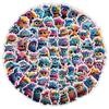 100PCS Cute Fluffy Monster Stickers, Vinyl Waterproof Stickers for Water Bottle Laptop, Scrapbooking, Birthday Gift Ideas & Classroom Prizes for Kids Adults view 1