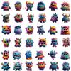 100PCS Cute Fluffy Monster Stickers, Vinyl Waterproof Stickers for Water Bottle Laptop, Scrapbooking, Birthday Gift Ideas & Classroom Prizes for Kids Adults view 2