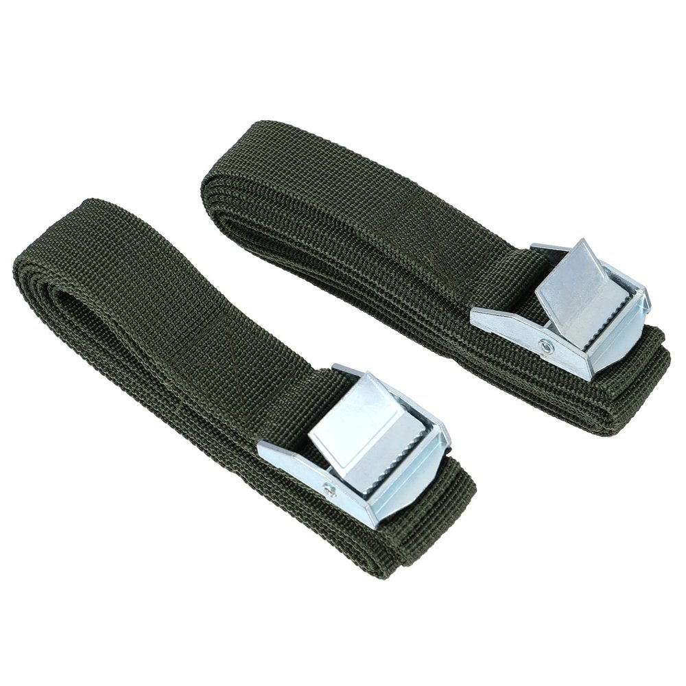 QUMIIRITY 2pcs Outdoor Hunting Securing Belt with Military Green Fixing Strap for Field Use and Wildlife