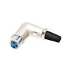 CTGFBUW 4pcs 3 Pin Right Angle Connector Male Plug Microphone Cable 90 Degree Wiring(4xM 3P) view 3