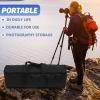 HONMEET Tripod Bag with Handle and Portable Storage Bag for Photography Equipment, Single-Layer Oxford Cloth Carrying Case 70X20X20Cm, Foldable and Lightweight for Photographers view 4