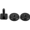 Didiseaon 4Pcs 1/4 Inch Double-Layer Camera Tripod Screw Adapter for DSLR, Hot Shoe Mount Adapter for Flash Holder and Light Stand, Compatible with Camera Rig Accessories for Photography view 3