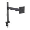 Adjustable Monitor Arm with Rotation Height Lift Compatible 10-32 Inch Screens Space Saving Ergonomic Design Turn Lean Turn view 1