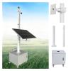 Assembled Security Camera Pole with 4 Universal Wheels & 1 Lockable Storage Box, Movable Solar Panels/Camera Mounting Bracket Pole, 2 Sections 6-13ft(White-C,137.8 in/3.5m Pole) view 1