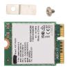 Phefop M.2 Network Card, 2400Mbps High Speed WiFi Adapter with BT5.2 and Triple Band 2.4GHz 5GHz 6GHz, for 10 view 2