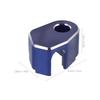 Garneck Heat-resistant Motorcycle Rear Cable Cover Blue Clutch Cable Sleeve Protector Compatible with Yamaha Easy Installation Guard for Extreme Temperature Riding view 2