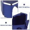 Garneck Heat-resistant Motorcycle Rear Cable Cover Blue Clutch Cable Sleeve Protector Compatible with Yamaha Easy Installation Guard for Extreme Temperature Riding view 3