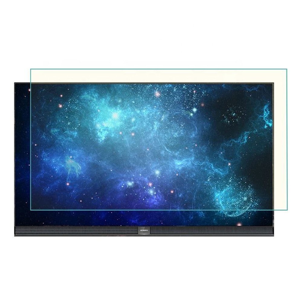 ARGENTFLUX Television screen protector film, TV screen protector Screen Protector from 55 Inch Antiblue Light,Frosted AntiGlareFilm Make the Soft Relieve Eye Strain and Sleep Better(55in1221x689mm)