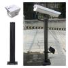 360 Security Camera Pole Outdoor, Security Camera Mounting Bracket Extender Pole, Black Gray White Security Camera Pole Mount for Residential Area(Black,1/2 m(19.7in)) view 1