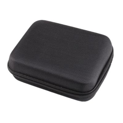 NAMOARLY EVA Cable Organizer Bag Cord Storage Pouch for Electronics Travel Portable Black Rectangular Cord Management Case