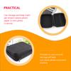 NAMOARLY EVA Cable Organizer Bag Cord Storage Pouch for Electronics Travel Portable Black Rectangular Cord Management Case view 3