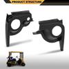 CNNELL Front Left & Right Speaker Housing Pods Compatible with EZGO TXT Golf Cart 1994 1995 1996 1997 1998 1999 2000 2001 2002 2003 2004 2005 2006 2007 2008 2009 2010 2011 2012 2013 Black view 3