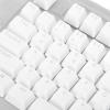 108 Key German Keyboard Keycaps, Mechanical Keyboard Keycaps Set, Translucent ABS Keycaps for 61 64 68 84 87 96 98 100 104 108 Keyboards, Minimalist Design with Wide Compatibility (White) view 4