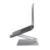 Adjustable Laptop Holder C5, Aluminum Alloy Laptop Stand, Height Adjustable Cooling Rack with Foldable Design, Stable Support Base for 11-17in Laptops, Saves Desktop Space view 3