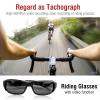Denash Smart Video 1080P Camera Glasses,Sport Camera Sunglasses with Anti Shake Wide Angle Lens,Sports Action Camera Glasses for Cycling Sports view 2