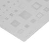 Eujgoov Reballing Stencil Stainless Steel Template Fast Reballing for Mobile Phones Compatible with S10, S10+ and NOTE10 Series view 4