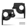 ANDPLAY Front Left & Right Speaker Housing Pods Compatible with EZGO TXT Golf Cart 1994 1995 1996 1997 1998 1999 2000 2001 2002 2003 2004 2005 2006 2007 2008 2009 2010 2011 2012 2013 Black view 1