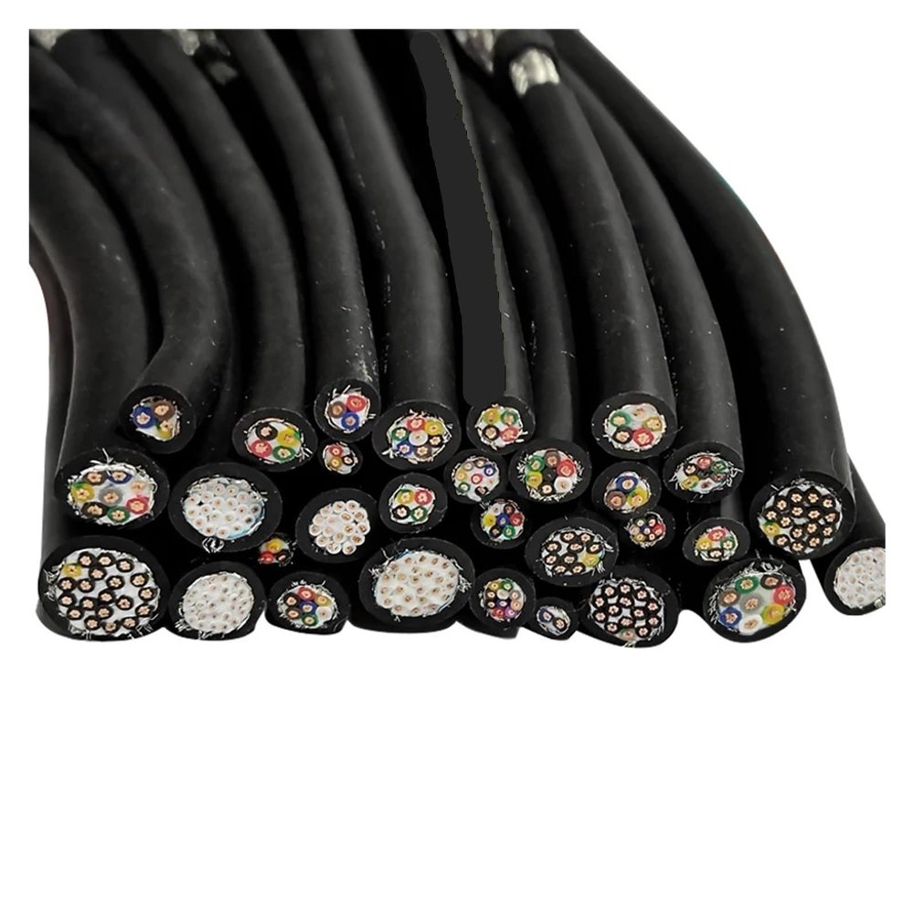 1pcs Multi-Core Shielded Cable 24-15AWG 2-24 Cores CNC Control Wire(8 Cores 5Meters,20AWG 0.5mm2)