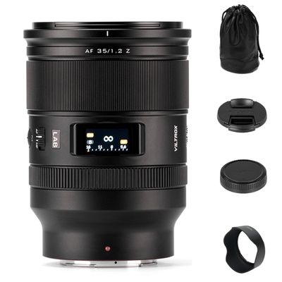 Viltrox AF 35mm F1.2 LAB Z, 35/f1.2 Full Frame Lens for Nikon Z Mount, Large Aperture Dual Floating Focus 35mm f/1.2 Z HyperVCM Motor (for Nikon Z)