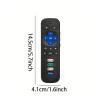 2 Remote ControlsCompatible with TCCompatible for RokuCompatible for Hisense Compatible for RokuCompatible for Onn RokuCompatible for PhilipsSmart TV view 4