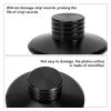 BUGUUYO Vinyl Record Weight Stabilizer and Aluminum Clamp for Turntables, 120G Disc Player Accessory, Black Anti-Vibration Clamp for Music and Vinyl Enthusiasts view 4