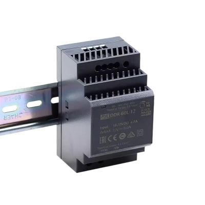 DDR-60G DDR-60L DDR-60G-12 DDR-60G-24 DDR-60L-12 DDR-60L-24 60W DIN Rail Type DC-DC Converter(DDR-60L-12)