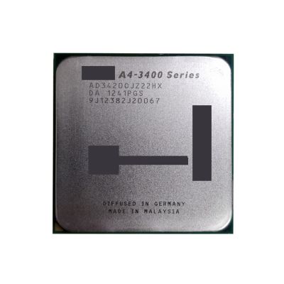 A4-Series A4-3420 A4 3420 2.8 GHz Dual-Core Prosesor CPU AD3420OJZ22HX Socket FM1