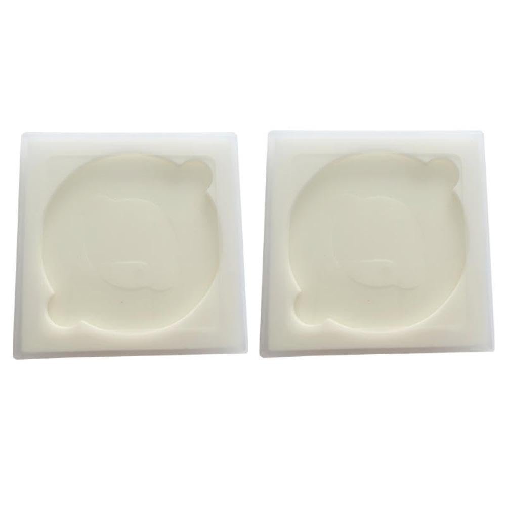 2PCS Camera Filter Storage Box Transparent Protective Case with Sponge Padding Compatible with Photographic Accessories(86mm)