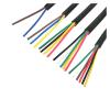 1pcs 5M 24AWG 2-8 Cores Control Signal Copper Wire Black Sheathed PVC Power Cord DIY Cable(5 cores) view 2