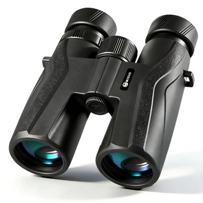 10x42 UHD Binoculars for Adults High Powered Waterproof Large View with Clear Vision & Lightweight Binocular Essentials for Hunting Camping Cruise Travel Bird Watching Sports