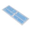 132 Keys Thai Keycaps Set, ABS OEM Height Translucent DIY Keyboard Keycaps Replacement, Compatible with 61 62 64 68 84 87 104 108 Mechanical Keyboards, Durable and Stylish Thai LAN (Blue) view 4