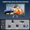 Erasiny 22 Inch TV with Built in DVD Player, Small Flat Screen with HDMI/USB/AV Inputs, Full HD 1080P, TV DVD Combo for RV, Kitchen, Home, Upgraded Antenna view 3