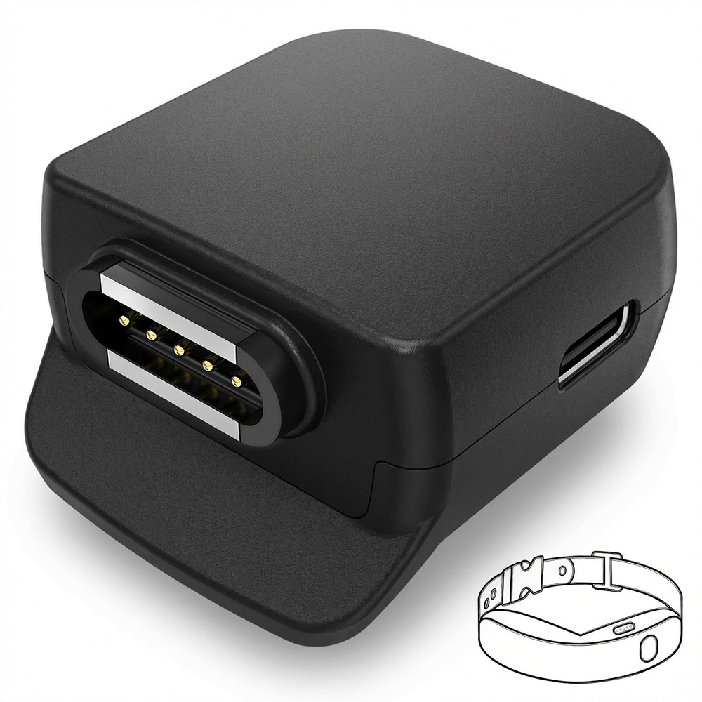 Magnetic Charging Adapter Compatible with Halo Collar 4 5 Dog Fence,USB-C