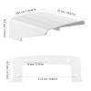 BUGUUYO Outdoor Security Camera Rain Shield Cover Weatherproof Sun Protection Protective Cover for Outdoor Splashproof Dustproof view 2