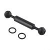 Dual Ball Buoyancy Extension Rod for Underwater Photography, Carbon Fiber and Aluminum Alloy, 8 Sizes from 5 to 12 Inches, Compatible with Action Cameras and Fill Lights(11 inches) view 2