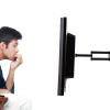 BUGUUYO Monitor Wall Mount Bracket with Articulating Arms Adjustable 10-27 Inch LCD TV Holder for Home and Office Use view 3