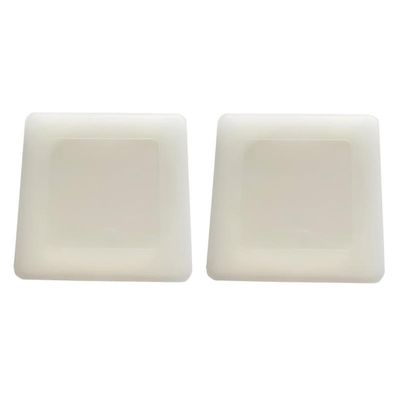 2PCS Camera Filter Storage Box Transparent Protective Case with Sponge Padding Compatible with Photographic Accessories(105mm)