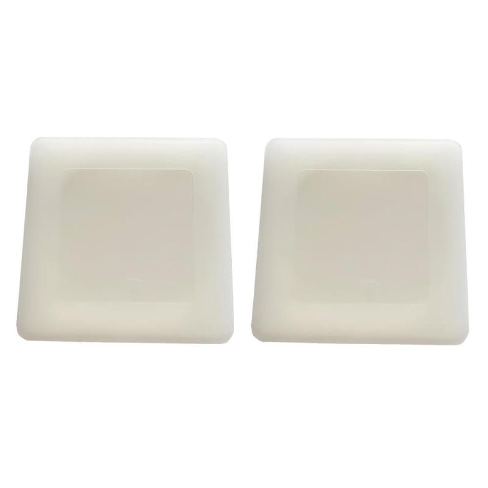 2PCS Camera Filter Storage Box Transparent Protective Case with Sponge Padding Compatible with Photographic Accessories(95mm)