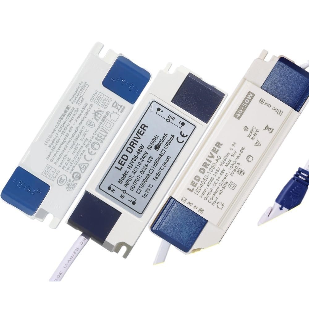 FHVQRCUNS AC220-240V 48W LED Driver DC24-42V 1200mA -Lifud Driver Power Supply External Lighting Transformer
