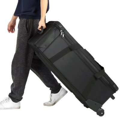 CXYZM Photo Studio Equipment Trolley Case - Padded Compartment and Wheels for Light Stand, Tripod, Strobe Light Carrying