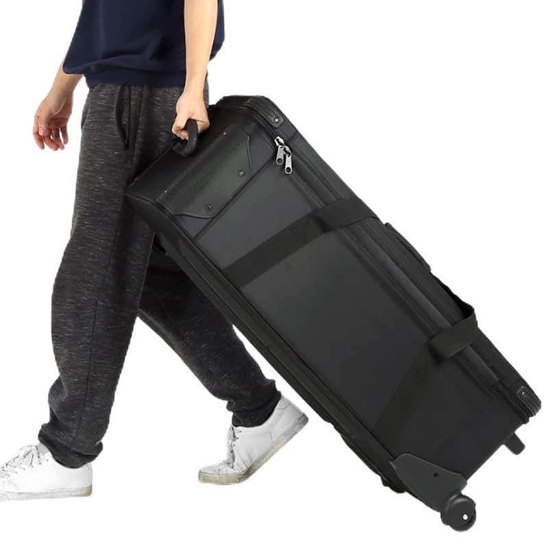 CXYZM Photo Studio Equipment Trolley Case - Padded Compartment and Wheels for Light Stand, Tripod, Strobe Light Carrying