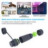 APGLSXY USB3.1 Type C Female Coupler for Outdoor Use IP68 Waterproof Panel Mount view 3