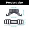 RSHuiOUXX Tool Installation Bike Computer Mount Widespread Suitable for Devices with 360 Turn Shockproof Handlebar Holder view 3