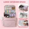 Marscamd Insulated Hairstylist Travel Bag Backpack with Detachable Divider view 2