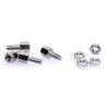 30set DB9 DB15 DB25 RS232 VGA Screws Hexagonal Nuts DB Connector VGA Copper Column COM Serial Header Plate Bracket Stud Bolt(B) view 3