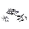 30set DB9 DB15 DB25 RS232 VGA Screws Hexagonal Nuts DB Connector VGA Copper Column COM Serial Header Plate Bracket Stud Bolt(B) view 4