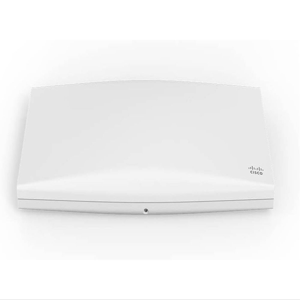 MR46-HW Wi-Fi 6 Indoor Access Point | Enterprise-Grade AX6000 Performance| Cloud-Managed Networking with 3 Year's MERAKI SOLUTIONS Warranty | with Enterprise License (1-Year License)
