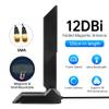 Tri Band 12DB WiFi Antenna for PC Desktop Computer, 2.4GHz/5GHz/6GHz, Magnetic Base with 1.2M Extension Cable, Compatible with PCIe WiFi 6 6E Card and Router view 2